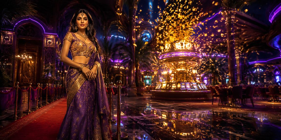 Indian players enjoying casino and entertainment in Bollywood themed environment